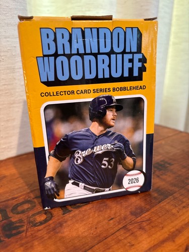 Brandon Woodruff - 2026 BobbleCard Bobblehead Milwaukee Brewers
