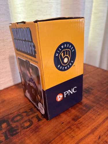 Brandon Woodruff - 2026 BobbleCard Bobblehead Milwaukee Brewers - photo 2