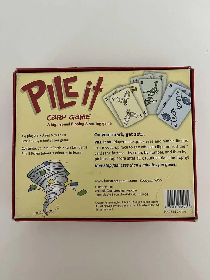 Pile It Card Game - photo 3