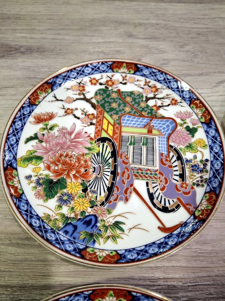 Japanese Imari Decorative Plates, Set of 4 - photo 4