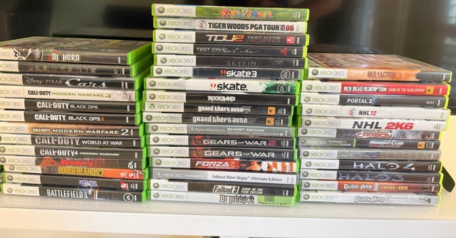 Microsoft Xbox 360 Games Collection