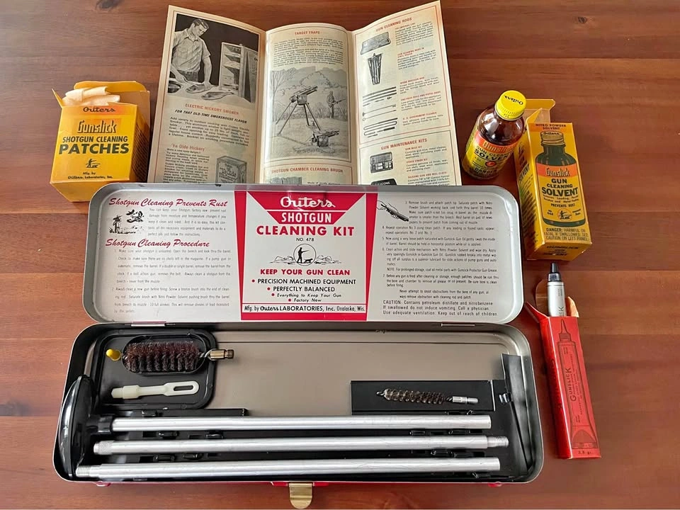 Vintage Outers Gunslick 12 Ga. Shotgun Cleaning Kit
