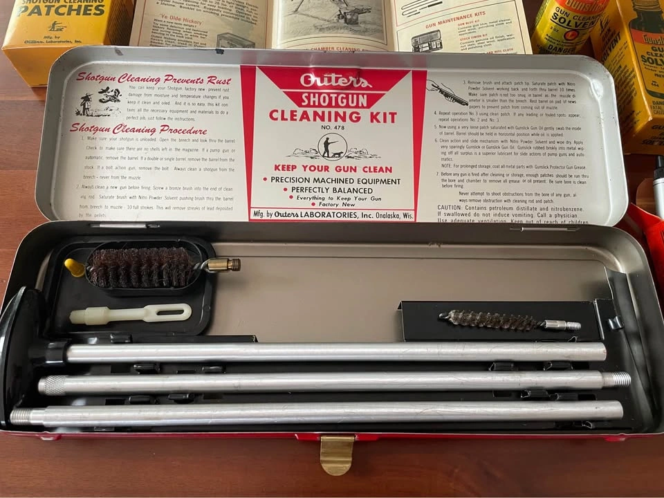Vintage Outers Gunslick 12 Ga. Shotgun Cleaning Kit - photo 2