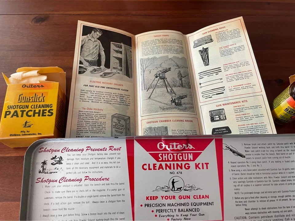 Vintage Outers Gunslick 12 Ga. Shotgun Cleaning Kit - photo 3
