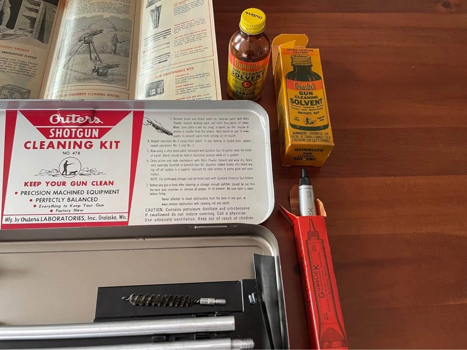 Vintage Outers Gunslick 12 Ga. Shotgun Cleaning Kit - photo 4