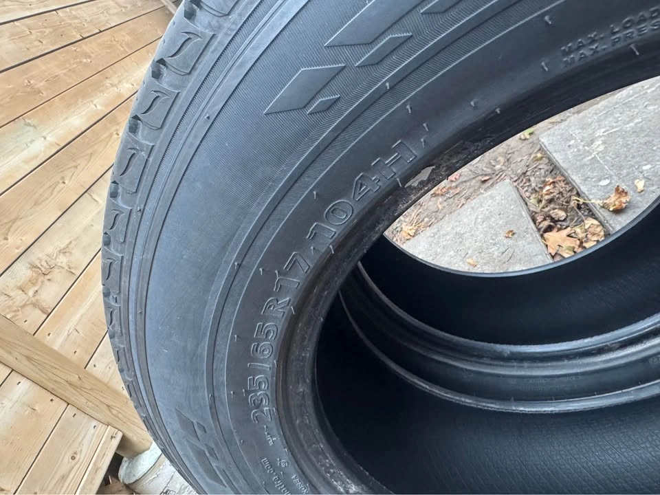 235/65R17 Kumho Tires - Set of 2 - photo 3