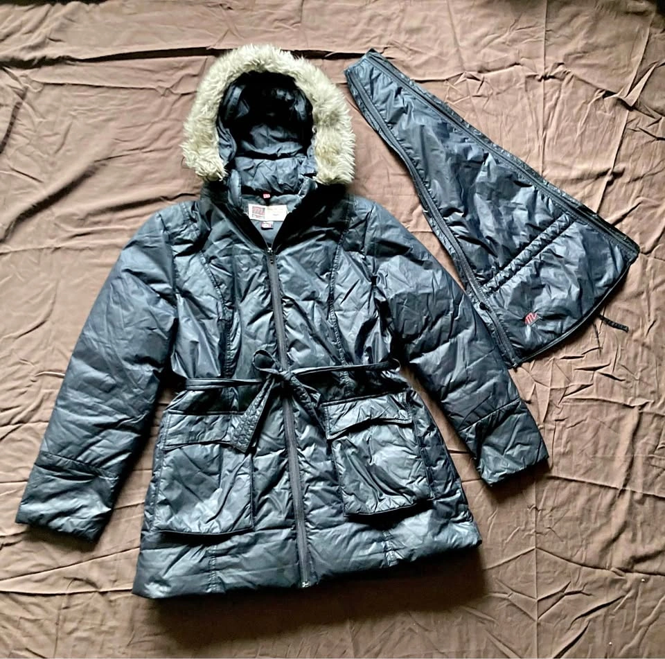 The “M” Maternity Coat - Real Down Winter Coat (XL) - 3-way