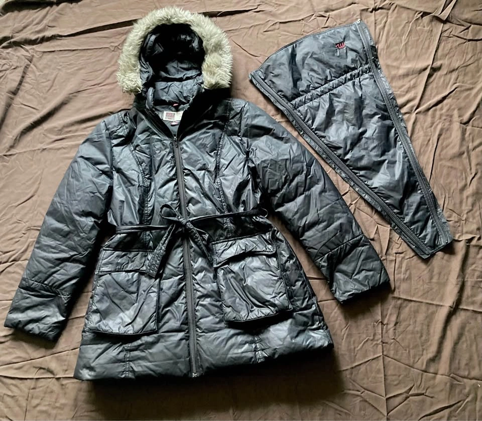 The “M” Maternity Coat - Real Down Winter Coat (XL) - 3-way - photo 5