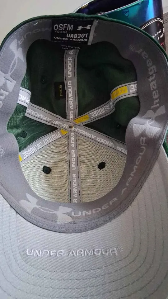 Under Armour Youth PTH Team Stretch Fit Cap Green image indicator(3)