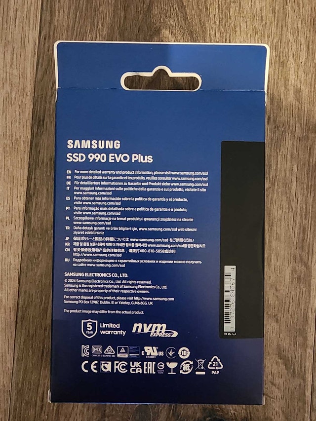 Samsung 990 Evo Plus 2tb SSD - photo 2