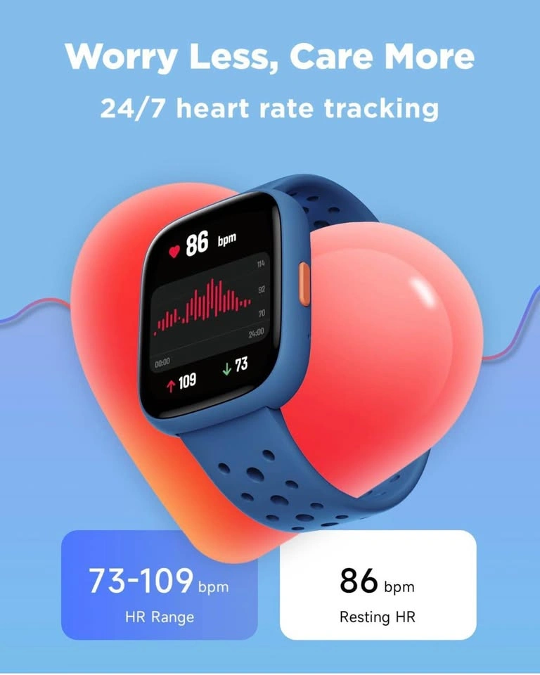 Kids Smart Watch 1.8" Fitness Tracker Pedometer with Puzzle Game - photo 5
