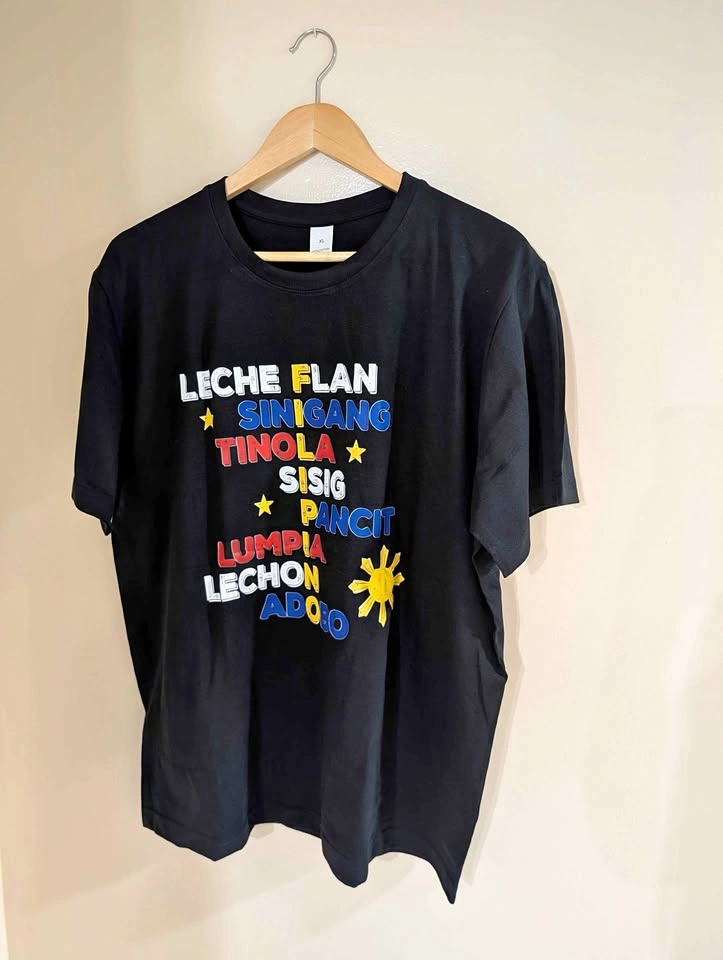 Pinoy foodie shirt