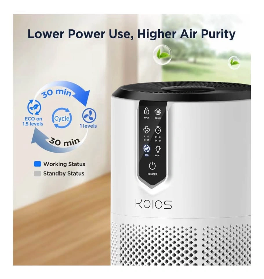 KOIOS Air Purifier HEPA New Sealed - photo 2