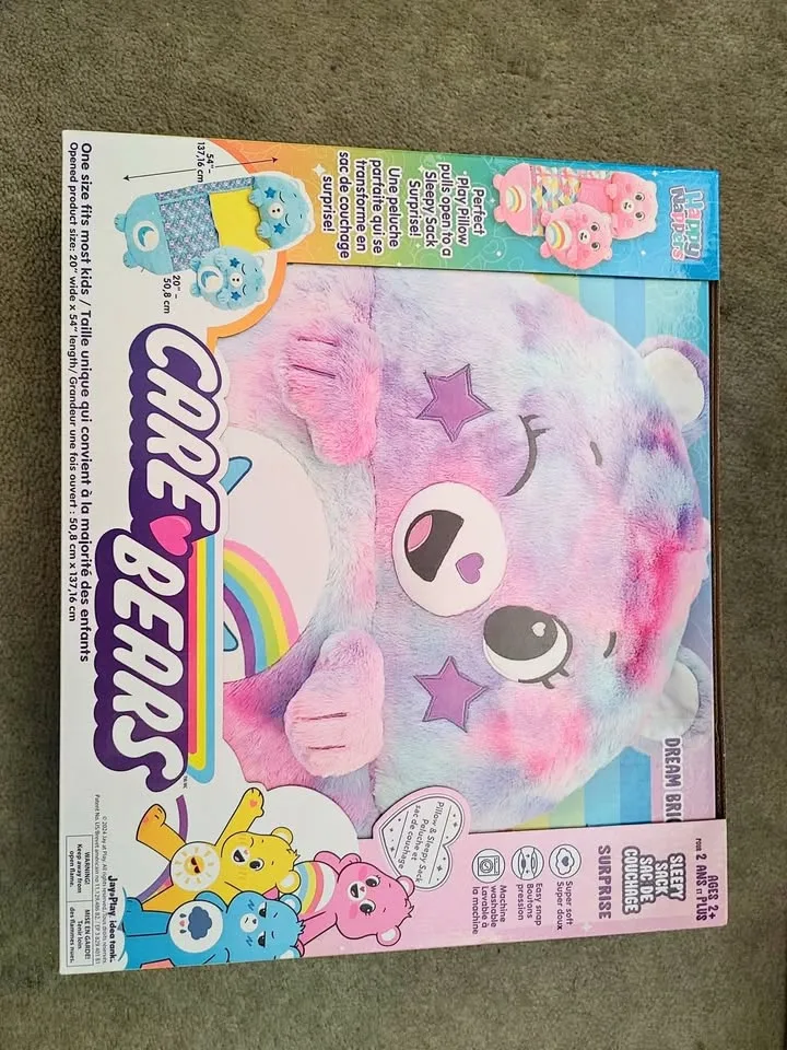 Care bear sleeping bag thumbnail