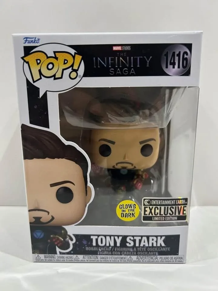 Funko Pop Glow in Dark Loki/Wanda/Vision/Iron Man/Eggo image indicator(8)