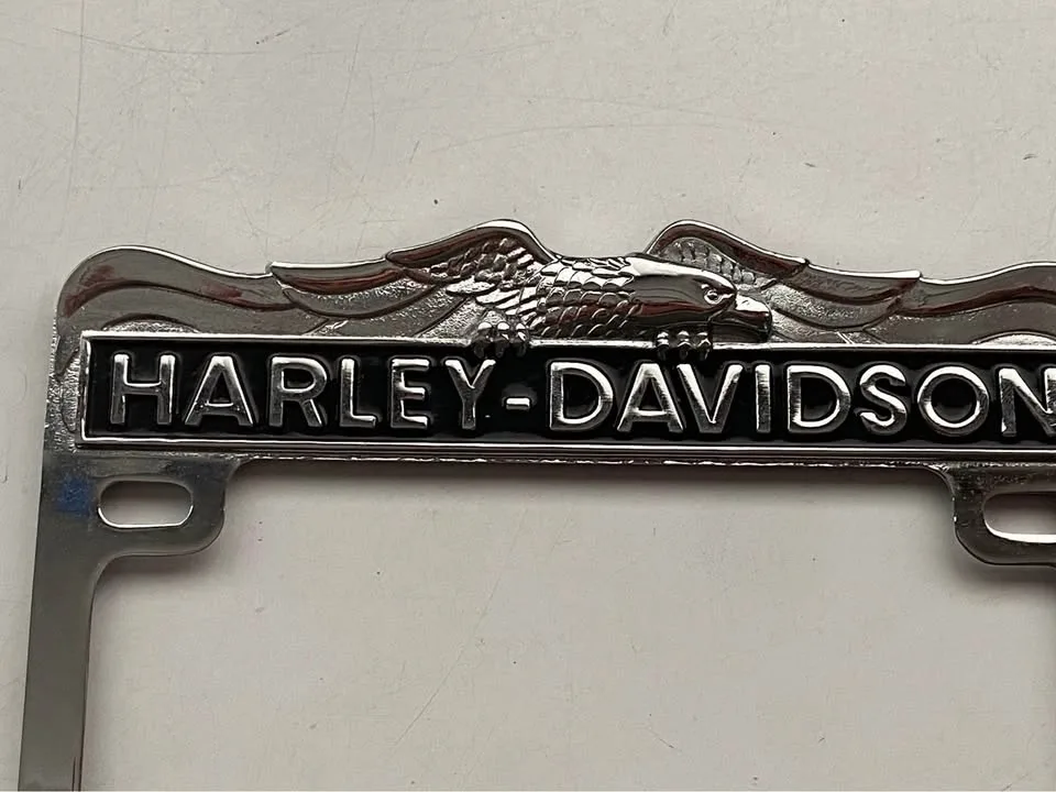 Harley Davidson license plate frame image indicator(2)