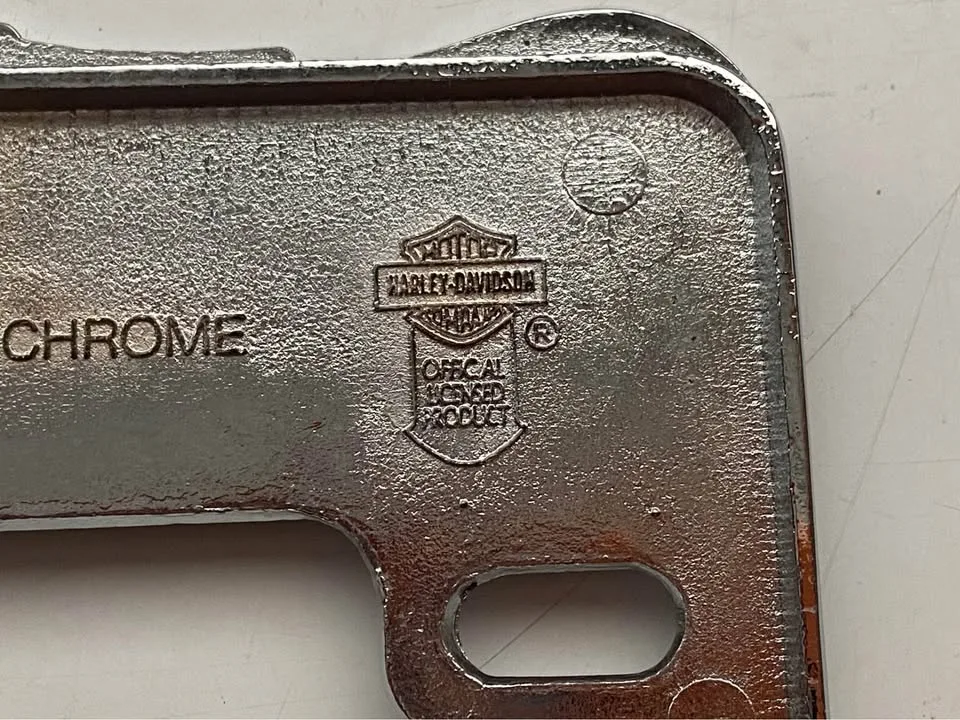 Harley Davidson license plate frame image indicator(5)