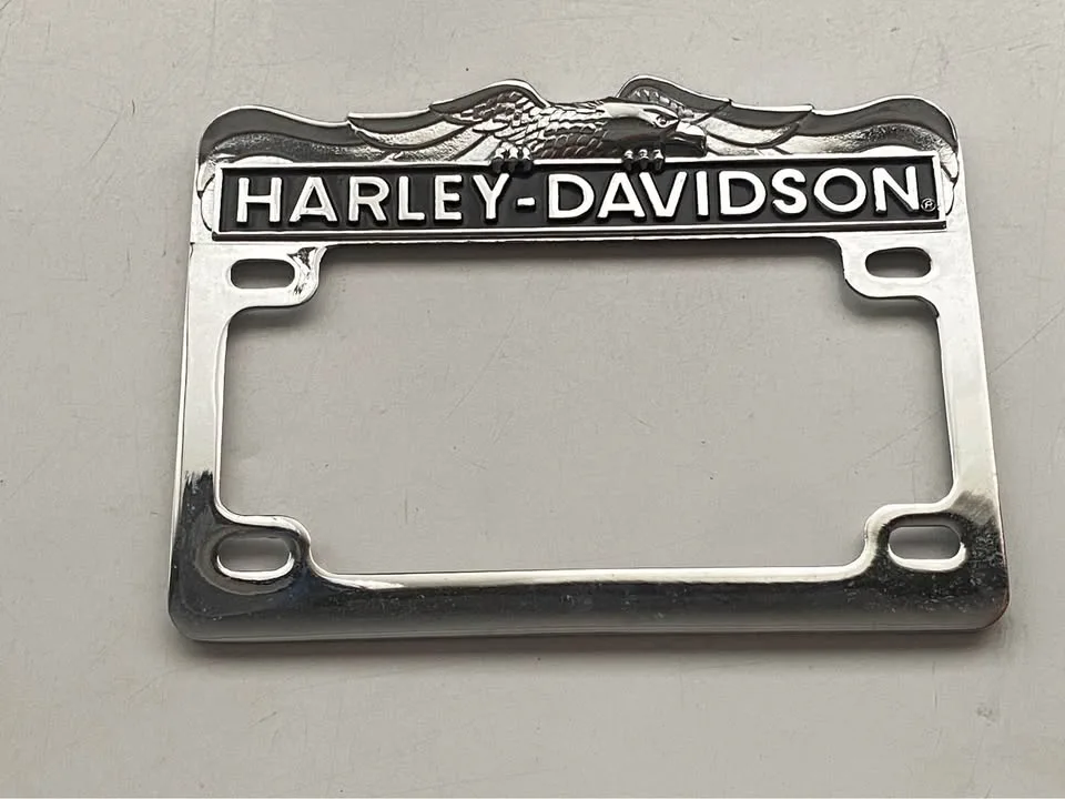 Harley Davidson license plate frame image indicator(7)