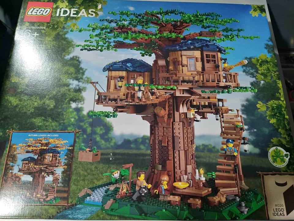 Lego ideas tree house 21318