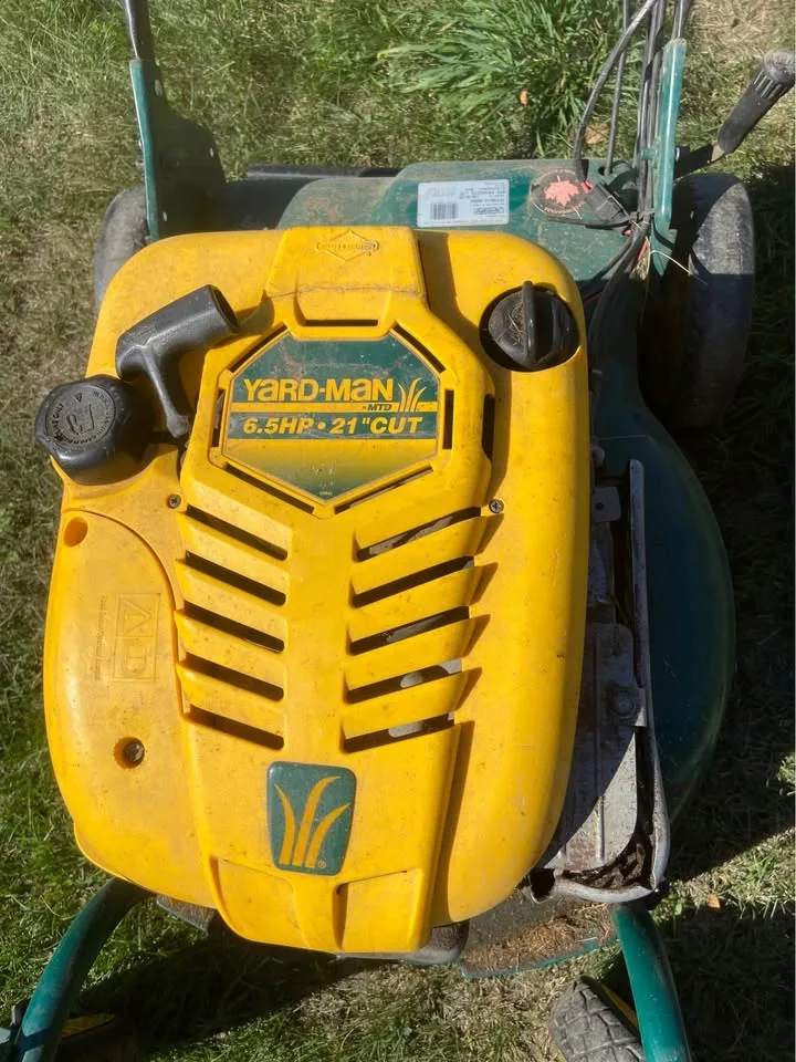 Yardman 21” lawnmower image indicator(4)