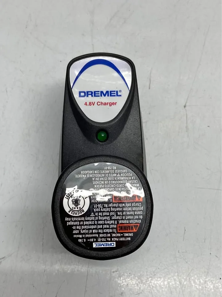 Dremel 4.8V battery and charger thumbnail