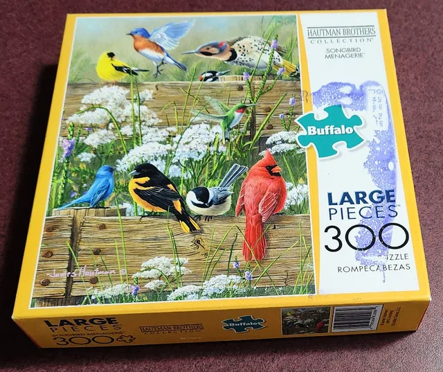 Large Pieces (300) Puzzle - Songbird Collection♥️ image indicator(2)