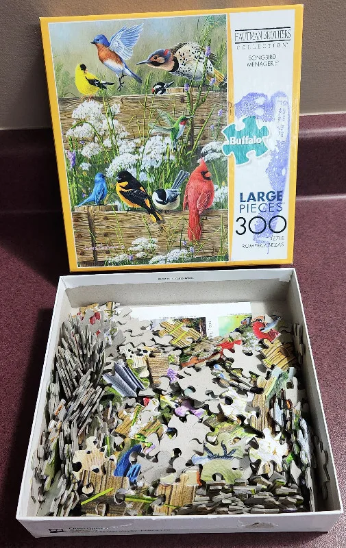 Large Pieces (300) Puzzle - Songbird Collection♥️ image indicator(3)