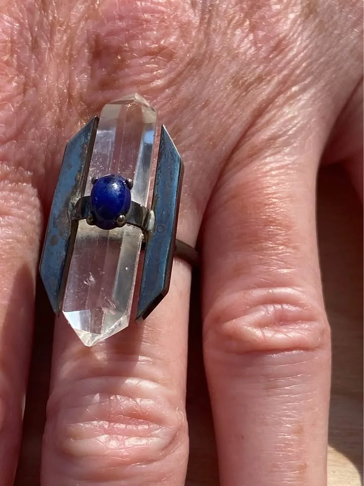 Antique 925 silver ring image indicator(3)