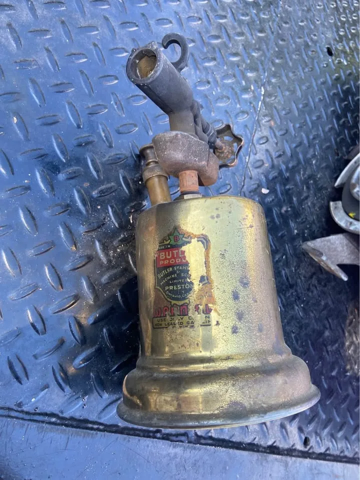 Antique brass torch image indicator(3)