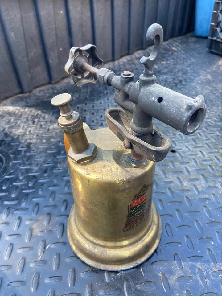 Antique brass torch image indicator(5)