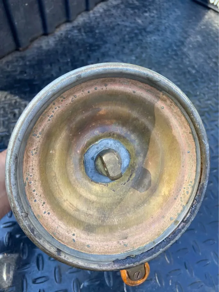 Antique brass torch image indicator(6)