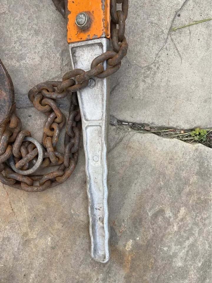 1.5 ton lever hoist image indicator(3)