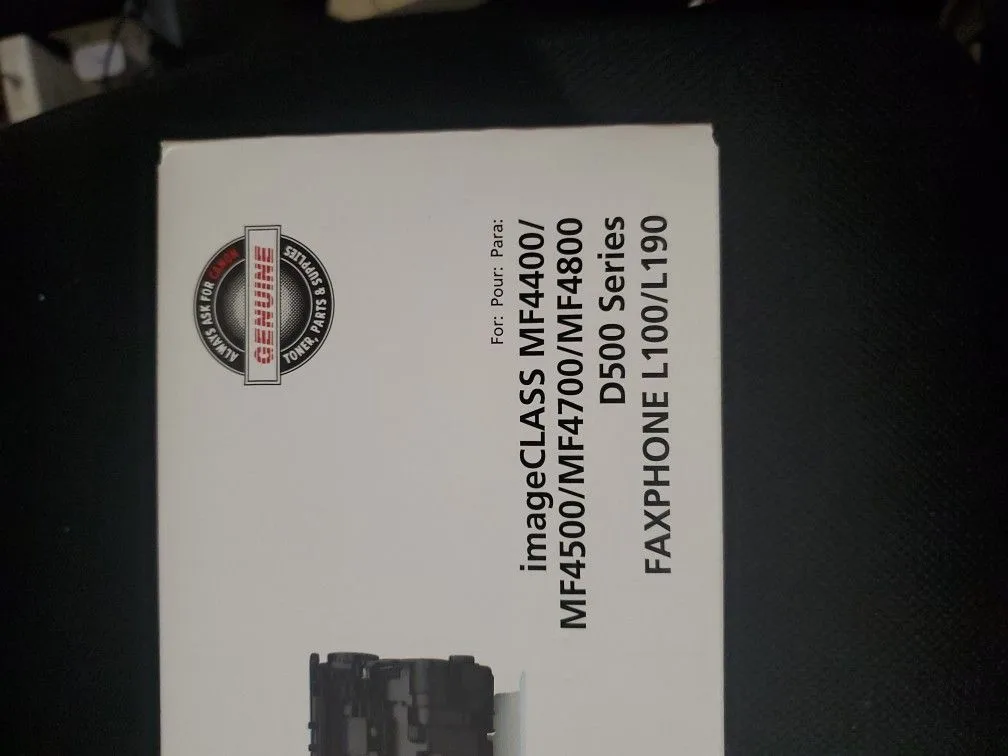 Genuine Cartidge image indicator(2)