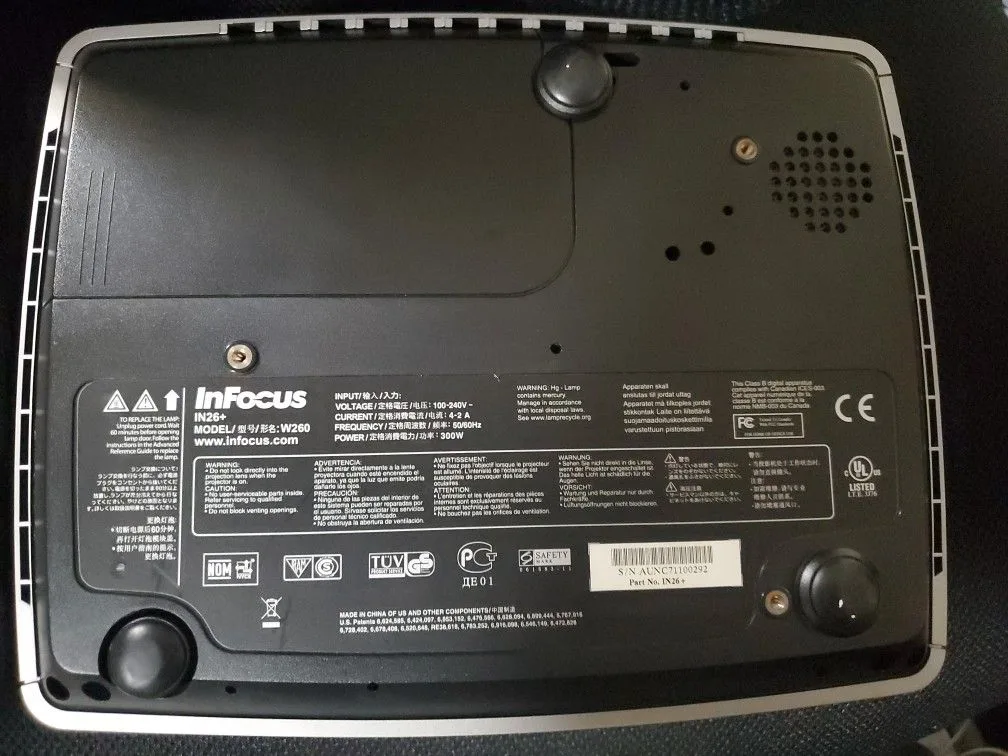 Infocus Projector image indicator(4)