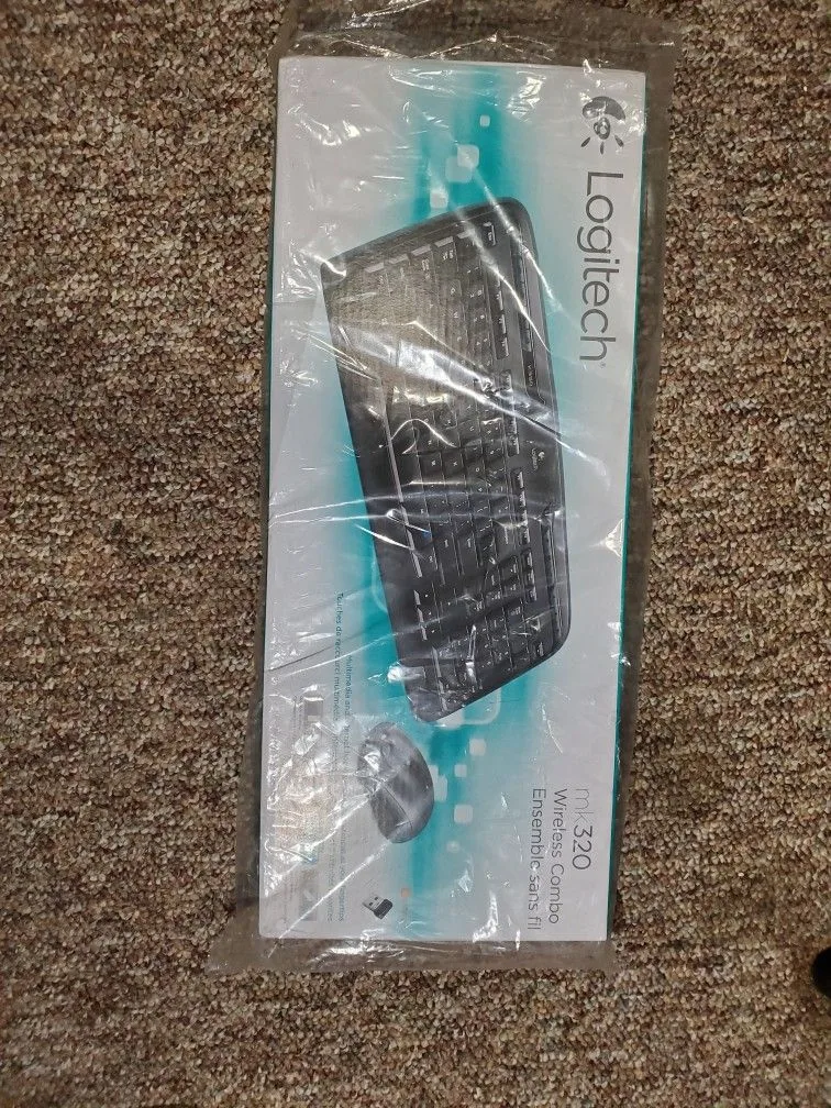 Brand New Logitench Wireless Keyboard Ans Mouse Combo image indicator(3)