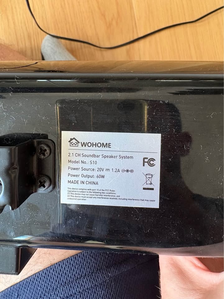 Wohome speaker s10 2.1 ch - photo 3