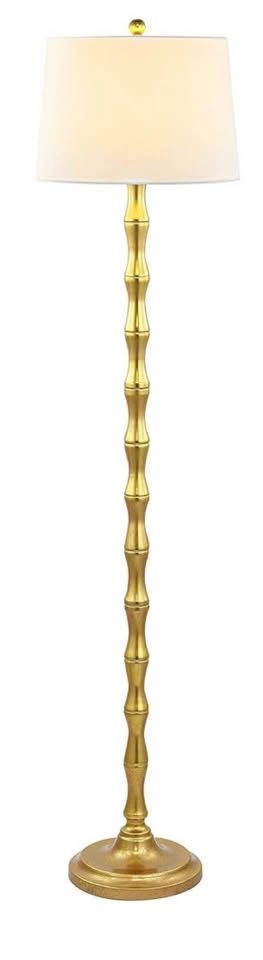 SAFAVIEH Gold Aurelia Floor Lamp - photo 4