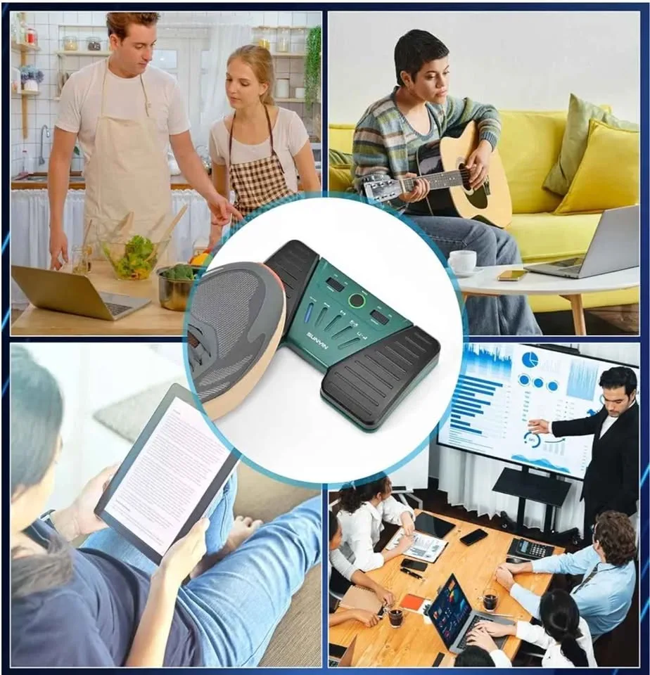 Wireless Page Turner Pedal Bluetooth Foot Pedal image indicator(6)