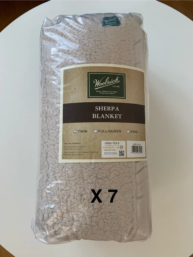New Woolrich Burlington Berber Blanket (7x avail.) image indicator(2)