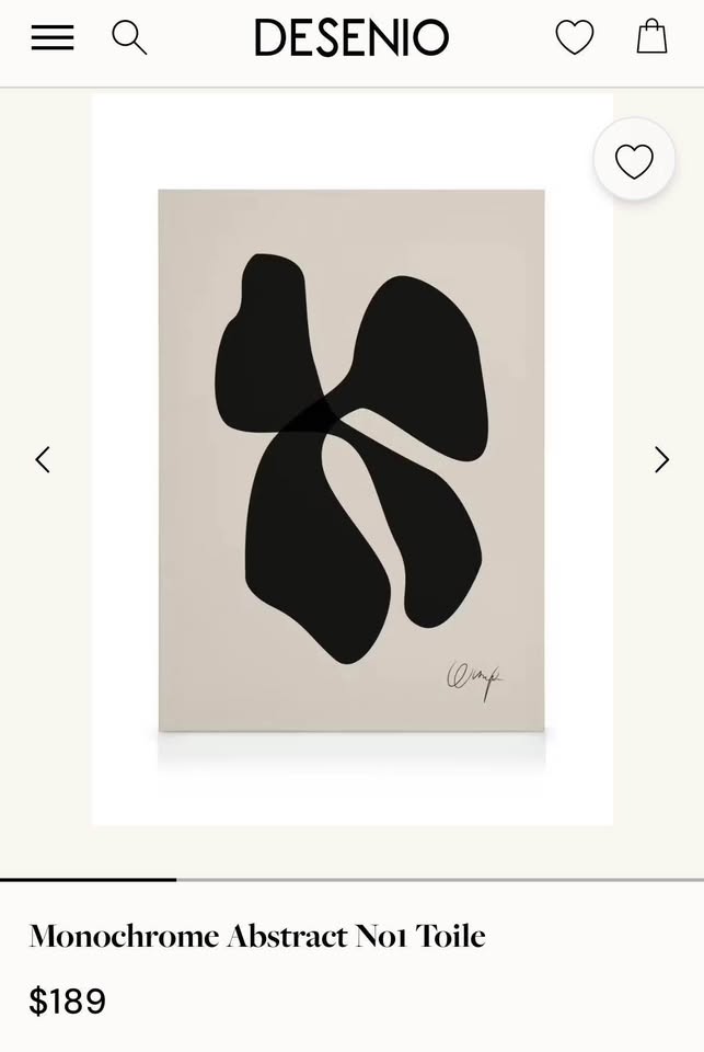 Desenio 50 X 70 Poster With Wood Frame - photo 2