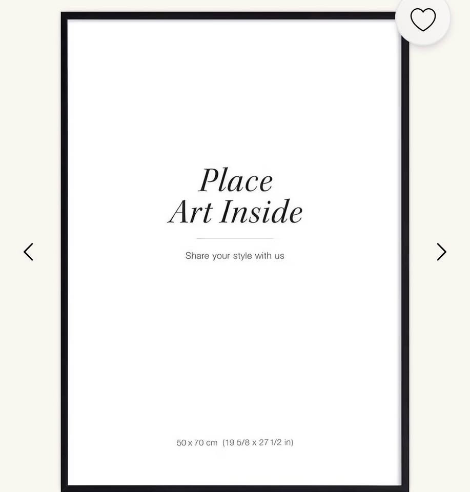 Desenio 50 X 70 Poster With Wood Frame - photo 5