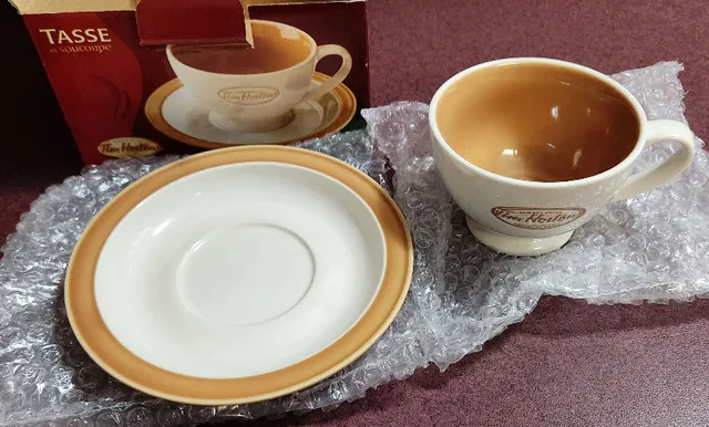 Tim Hortons Teacup and Saucer Set (2006) Limited Edition♥️ image indicator(3)
