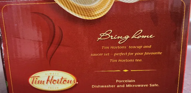 Tim Hortons Teacup and Saucer Set (2006) Limited Edition♥️ image indicator(6)