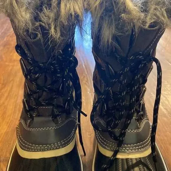 Like New- Grey+Black Women's sz10  Outbound Winter Boots image indicator(3)