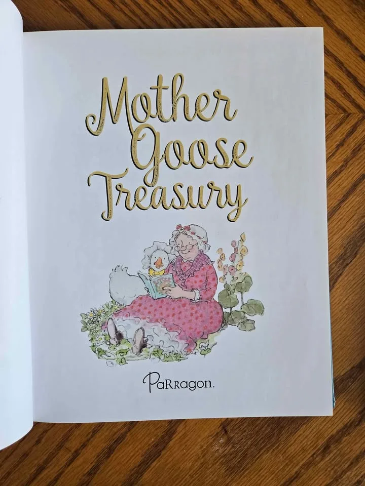 Like New- Baby+Kids 'Mother Goose Treasury' Nursery Rhymes Book image indicator(3)