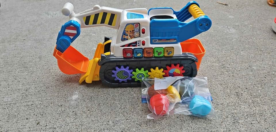 Vtech Toy Excavator