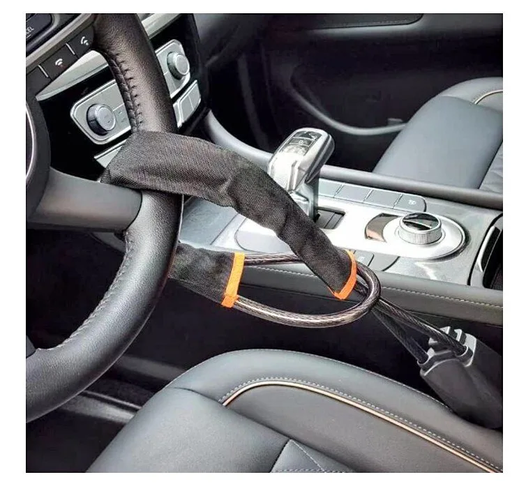 Tevlaphee Steering Wheel & Seat Belt Lock thumbnail