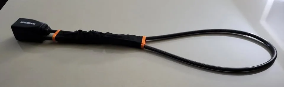 Tevlaphee Steering Wheel & Seat Belt Lock image indicator(4)