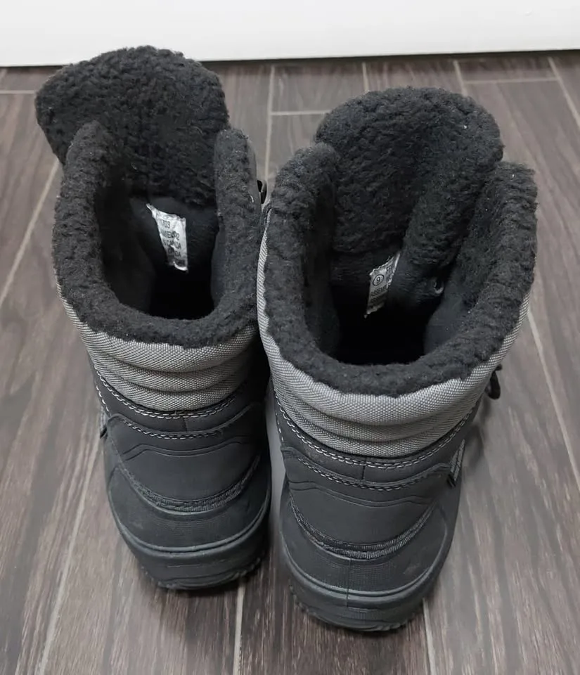 Ice Fields Insulated Winter Boots - Unisex Black, Size 9 image indicator(2)