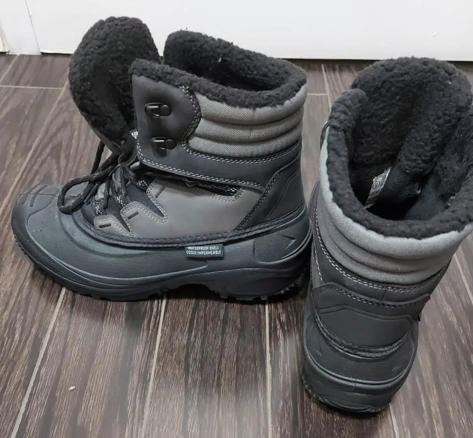 Ice Fields Insulated Winter Boots - Unisex Black, Size 9 image indicator(4)